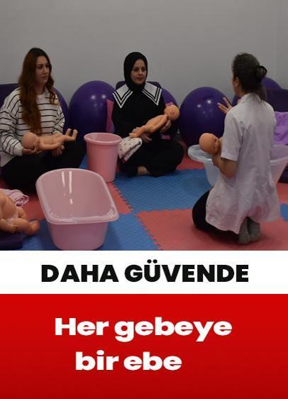 İzmir'deki 'Her gebeye bir ebe' uygulaması başladı