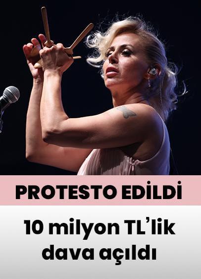 Niran Ünsal'a 10 milyon TL'lik dava! Protesto edildi