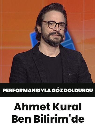 Ahmet Kural, 360'ın sevilen programı Ben Bilirim'de yarıştı! Performansı ile göz doldurdu