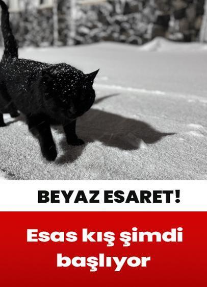 Beyaz esaret! Esas kış şimdi başlıyor