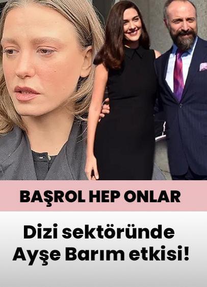 Dizi sektöründe dikkati çeken Ayşe Barım detayı!