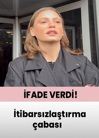 Serenay Sarıkaya, Ayşe Barım soruşturmasında ifade verdi