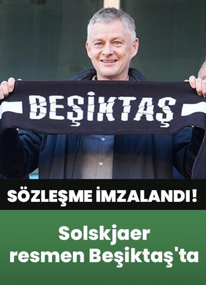 Norveçli teknik direktör Ole Gunnar Solskjaer resmen Beşiktaş'ta