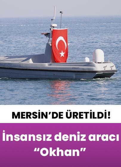 Yerli ve milli insansız deniz aracı "Okhan" Mersin'de tanıtıldı!