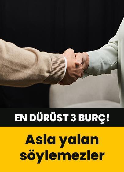 Asla yalan söylemezler! Doğuştan en dürüst 3 burç belli oldu