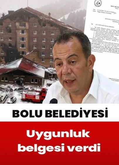 Bolu Belediyesi, Grand Kartal Otel'e uygunluk belgesi verdi