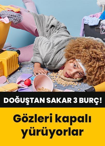 Doğuştan en sakar 3 burç