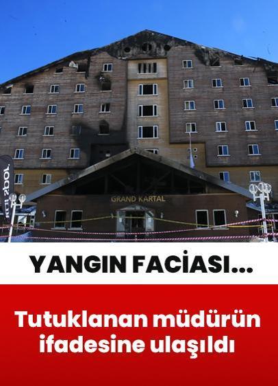 Kartalkaya'daki otel yangını faciası... Tutuklanan müdürün ifadesine ulaşıldı!