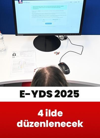 Elektronik Yabancı Dil Sınavı (e-YDS) yarın 4 ilde yapılacak