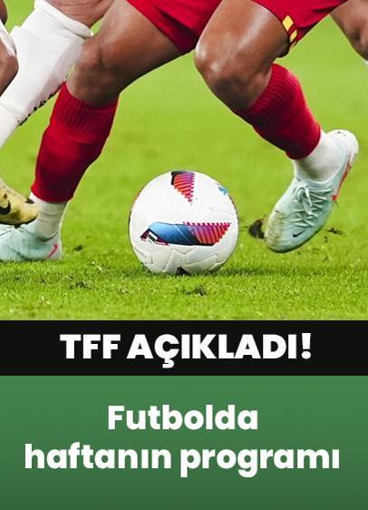 Futbolda haftanın programı belli oldu! İşte liglerdeki maçlar...