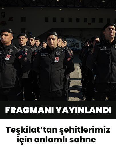 Teşkilat dizisinde şehitlerimiz için anlamlı sahne!