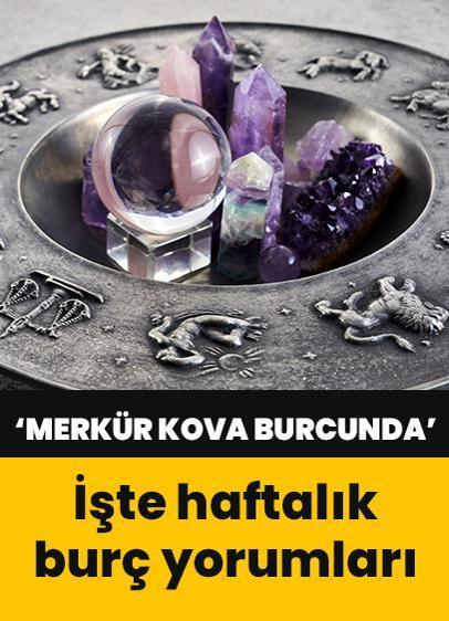 Zodyak haberleri... Şenay Devi'den haftalık burç yorumları: Merkür Kova burcunda