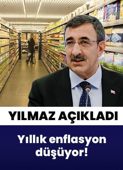 Yıllık enflasyon düşüyor!