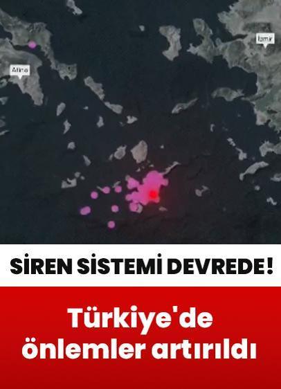 Türkiye'de önlemler artırıldı! Mobil siren sistemi devrede