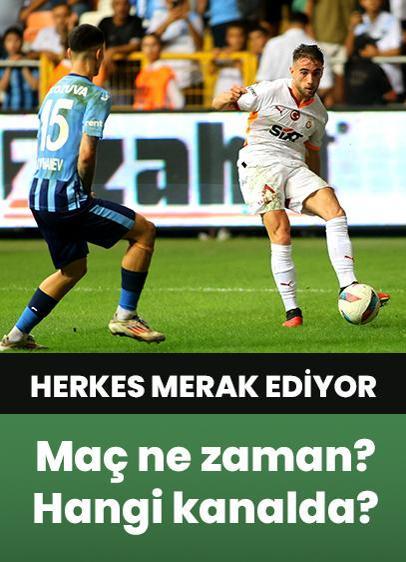 Galatasaray - Adana Demirspor maçı ne zaman, saat kaçta? Galatasaray - Adana Demirspor maçı hangi kanalda?