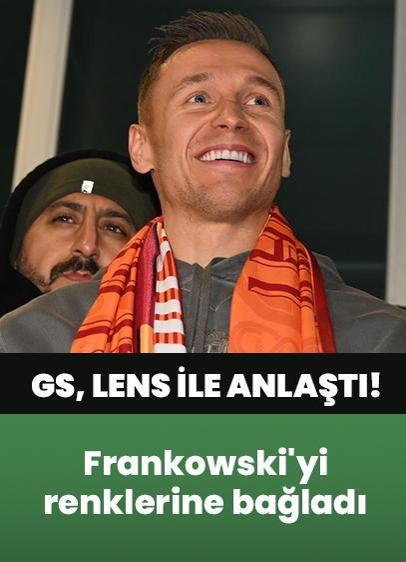 Galatasaray, Frankowski'yi renklerine bağladı