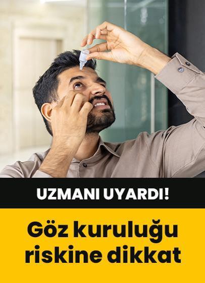 Soğuklarda 'göz kuruluğu' riskine dikkat!