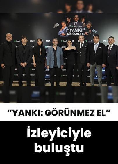 "Yankı: Görünmez El" dizisi TRT tabii'de izleyiciyle buluştu!