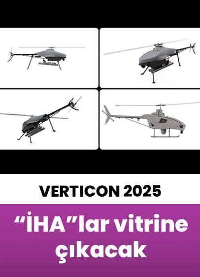 Türkiye'nin döner kanatlı İHA'ları VERTICON 2025'te vitrine çıkacak!