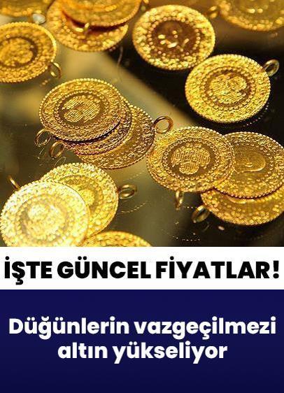 Düğünlerin vazgeçilmezi altın yükseliyor! Gram, çeyrek, yarım altın kaç TL oldu? 12 Mart 2025 Çarşamba (bugün) güncel altın fiyatları canlı takip