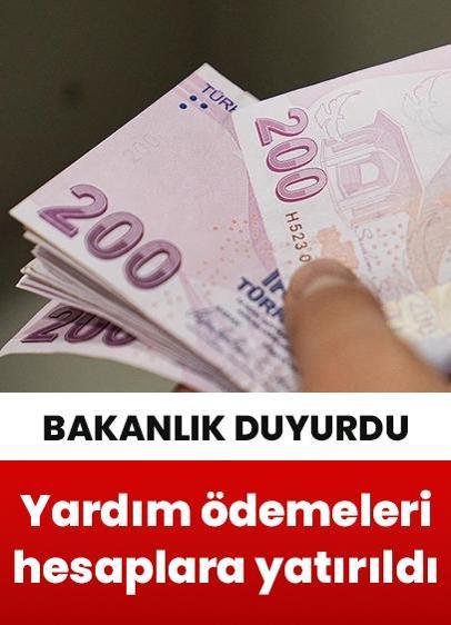 Bakan Göktaş 'Evde Bakım Yardımı' ödemelerinin hesaplara yatırıldığını duyurdu!