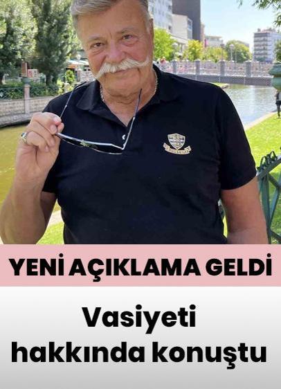 Nuri Alço 'Vasiyetim yanlış anlaşıldı' diyerek açıkladı