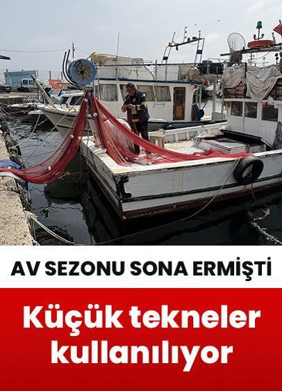 Tekirdağ'da halk, taze balık ihtiyacını küçük teknelerle karşılıyor