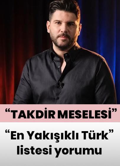 Tolgahan Sayışman'dan ‘En Yakışıklı Türk' listesi yorumu: Yarış değil, takdir meselesi