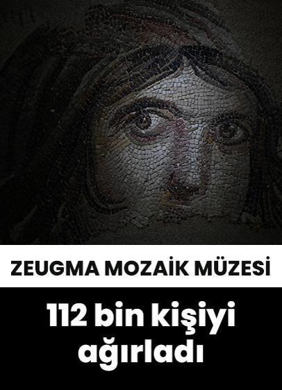 Zeugma Mozaik Müzesi yılın ilk 3 ayında 112 bin kişiyi ağırladı!