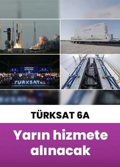 Bakan Uraloğlu duyurdu! Türksat 6A yarın hizmete girecek