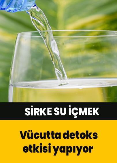 Sirkeli su içmenin sağlığa faydaları ve etkileri