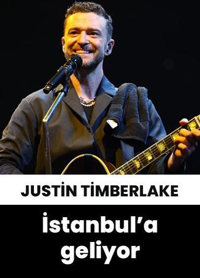Justin Timberlake, 30 Temmuz'da İstanbul'da konser verecek!