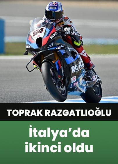 Toprak Razgatlıoğlu, 2025 WSBK İtalya yarışında 2. oldu!