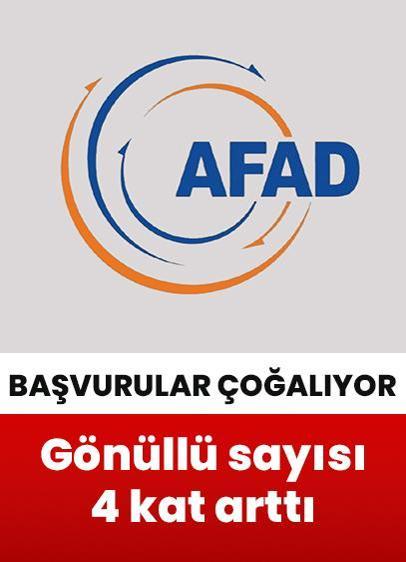 İstanbul'da yaşanan depremler AFAD gönüllülük başvurularını 4 kat artırdı!
