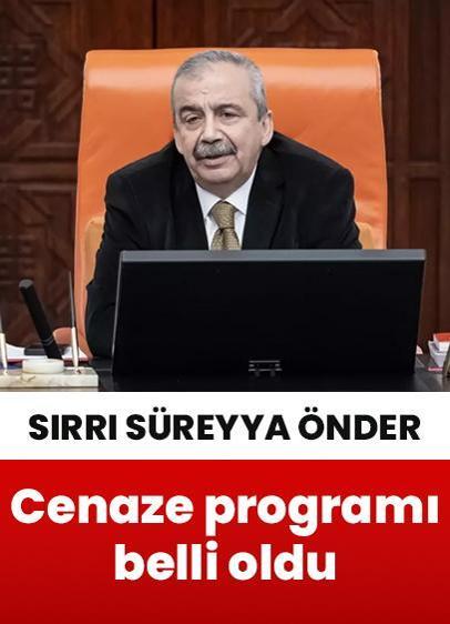 Sırrı Süreyya Önder'in cenaze programı belli oldu!