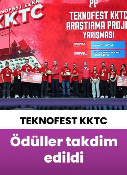 TEKNOFEST KKTC birincilerine ödülleri takdim edildi!
