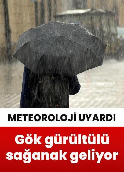 Meteoroloji'den, Doğu Akdeniz için gök gürültülü sağanak uyarısı geldi!