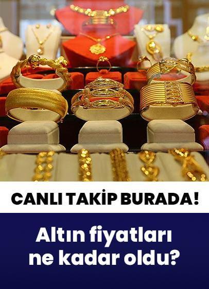 Altın fiyatlarında son durum! Gram altın, çeyrek altın ne kadar? Son dakika, canlı takip (7 Mayıs Çarşamba)