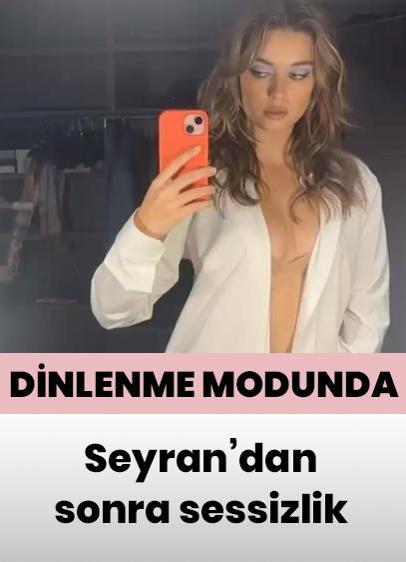Seyran'dan sonra sessizlik... Afra Saraçoğlu dinlenme modunda