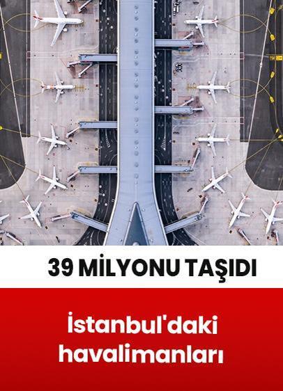 4 ayda havayolunu kullanan yolcu sayısı ülke genelinde 64 milyon 250 bin 267'ye ulaştı