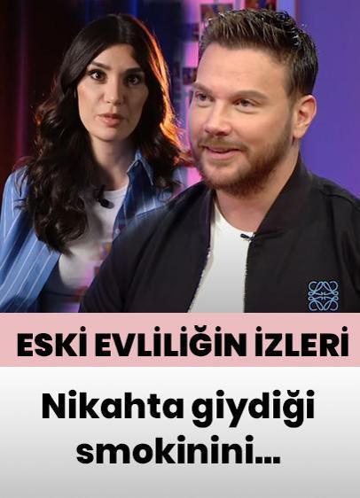 Eski evliliğin izleri... Sinan Akçıl, nikah smokinini reklamda giydi