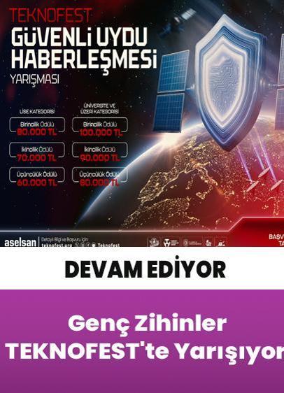 Uydu Haberleşmesinin Güvenliği İçin Genç Zihinler TEKNOFEST'te Yarışıyor