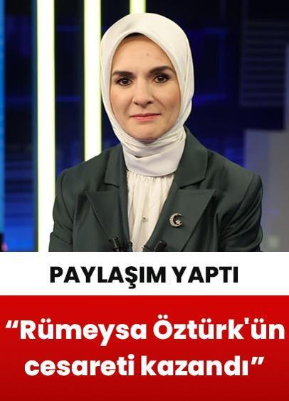 Bakan Göktaş: "Rümeysa Öztürk'ün cesareti kazandı"