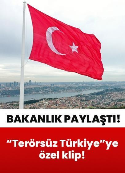 "Terörsüz Türkiye"ye özel klip! Cumhurbaşkanı Erdoğan'ın seslendirdiği Memleket İsterim şiiri de yer alıyor