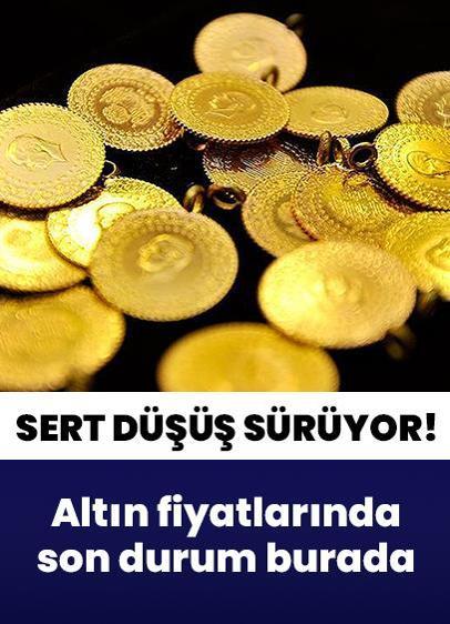 Altında sert düşüş: Dibi gördü! 14 Mayıs Çarşamba son dakika altın fiyatları: Cumhuriyet altını, çeyrek altın, gram altın fiyatı