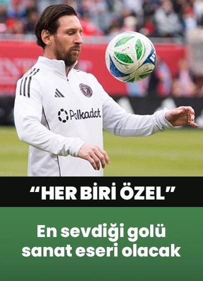 Messi'nin en sevdiği golü sanat eserine dönüşüyor