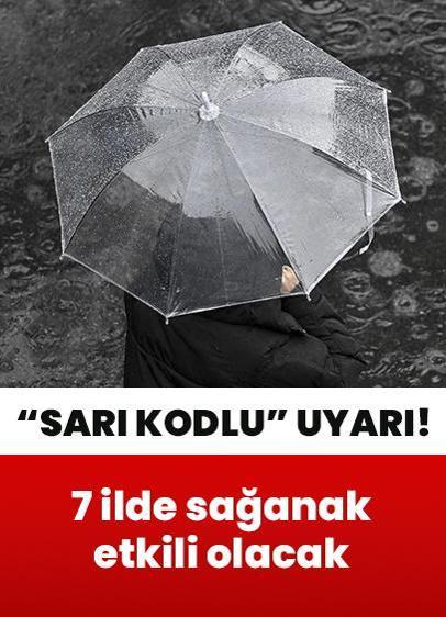 Meteorolojiden sarı kodlu uyarı! 7 il için çok kuvvetli geliyor... 14 Mayıs Çarşamba il il hava durumu raporu