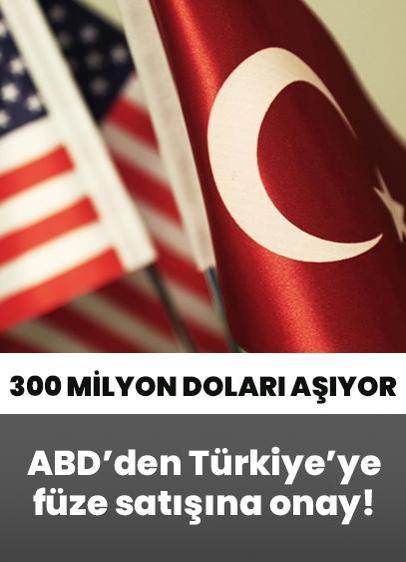 ABD'den Türkiye'ye füze satışı 