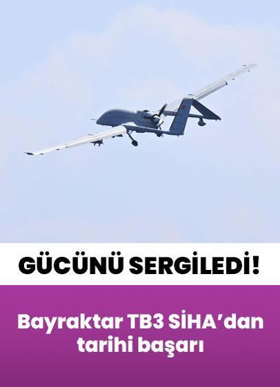 Dünya tarihinde ilk kez biz başardık