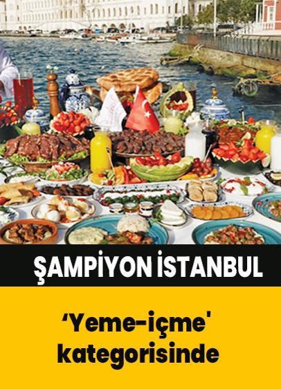 Gurme şehir listesinde şampiyon İstanbul